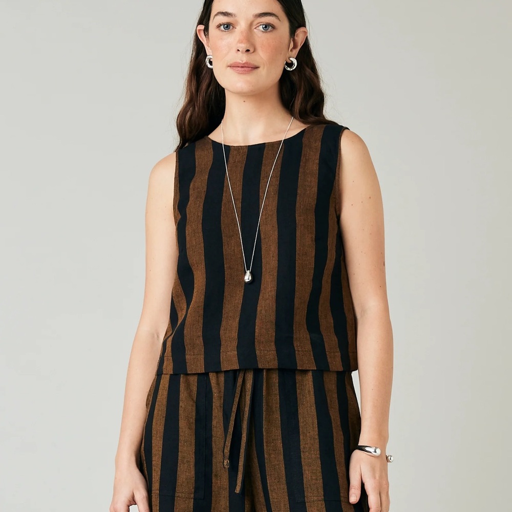 Esme Linen Tank from Beyond Nine